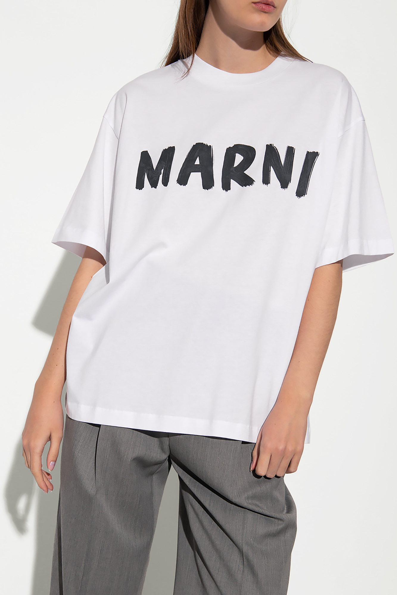 Marni T-shirt with logo | Women's Clothing | Vitkac